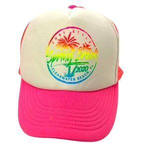 Spring break 2020 Florida Jersey shore style trucker hat snooki jwwow